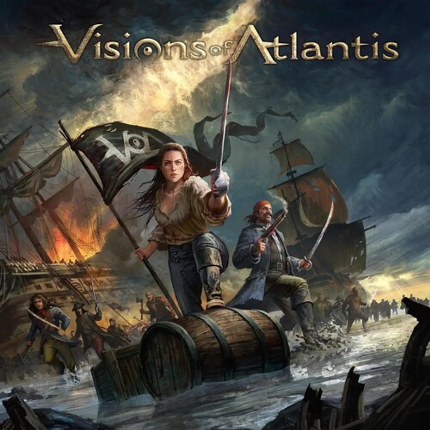 Visions of Atlantis PIRATES CD