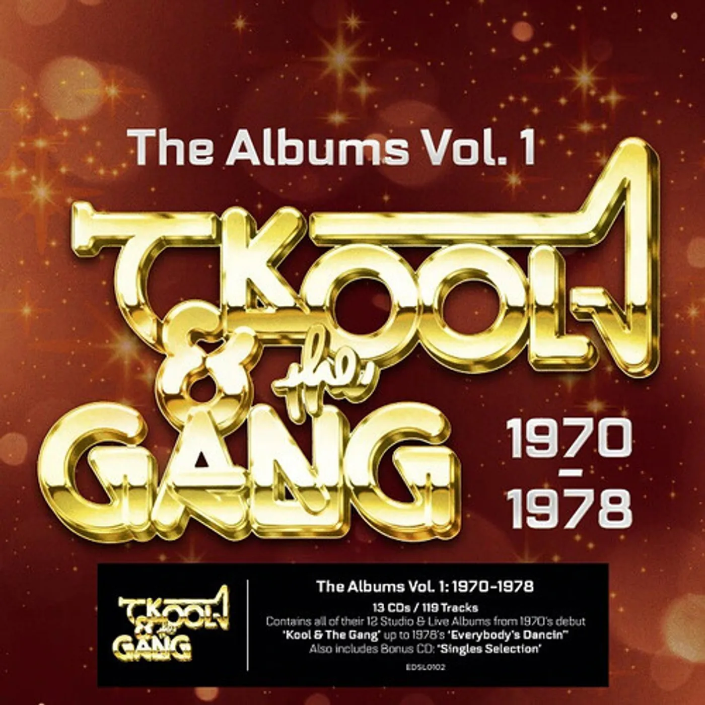 Kool & The Gang ALBUMS VOL. 1 (1970-1978) CD