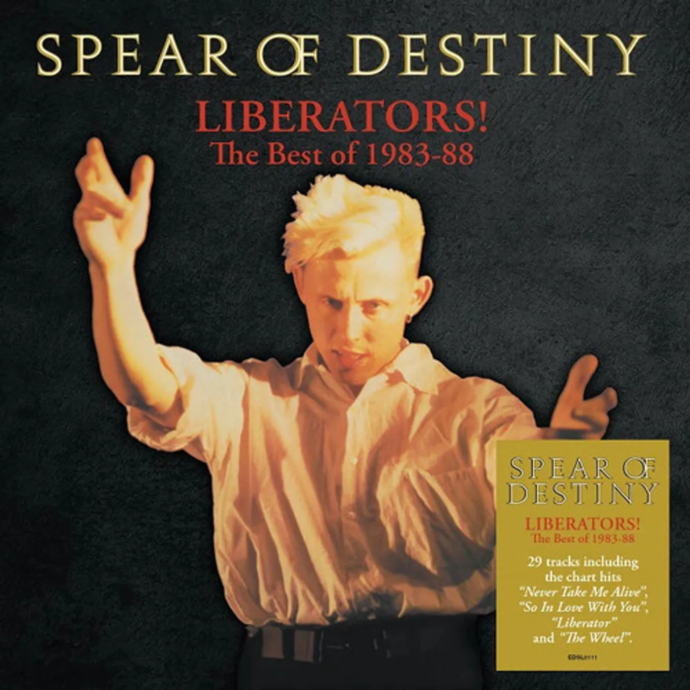 Spear Of Destiny LIBERATORS: THE BEST OF 1983-1988 CD