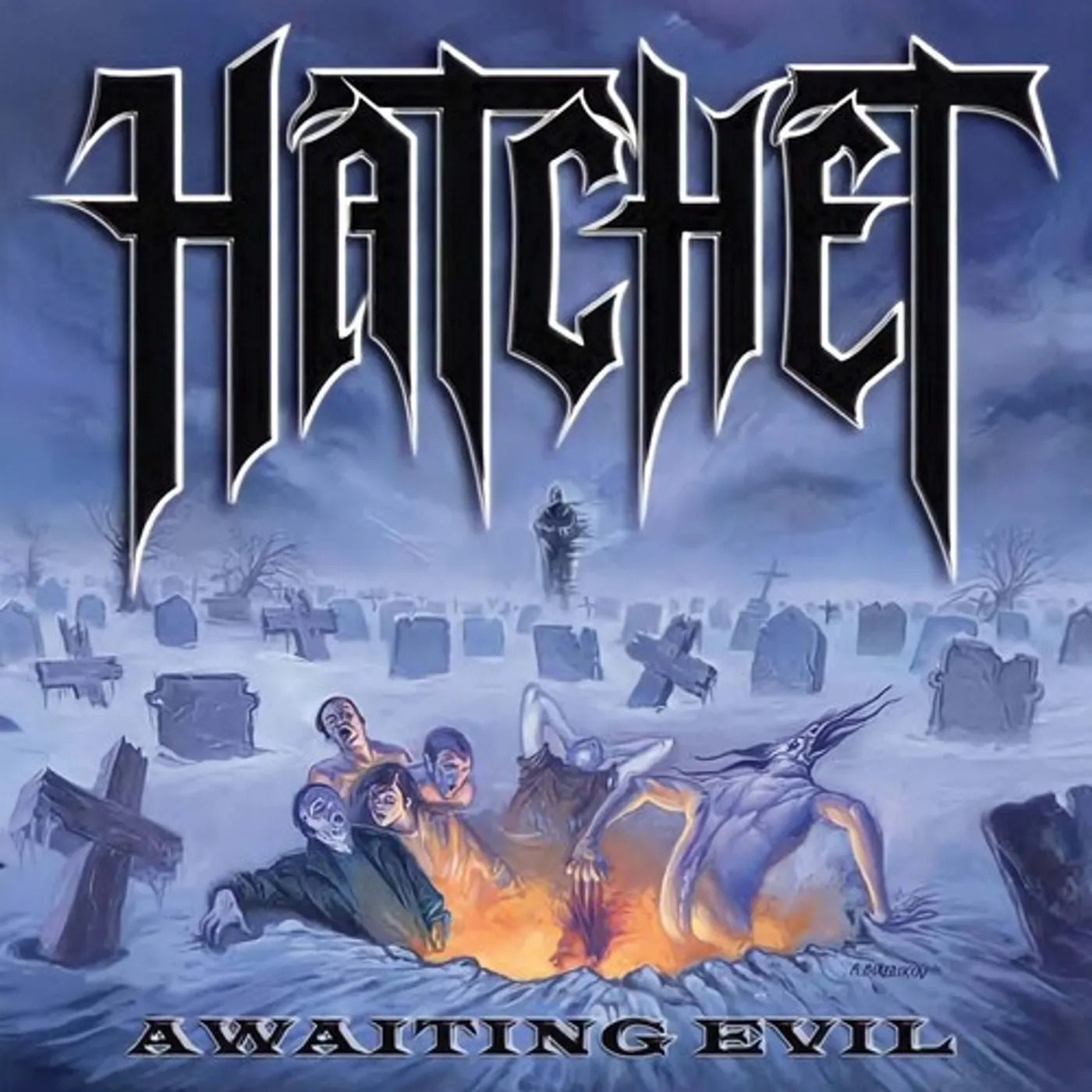 Hatchet Awaiting Evil Vinyl Record