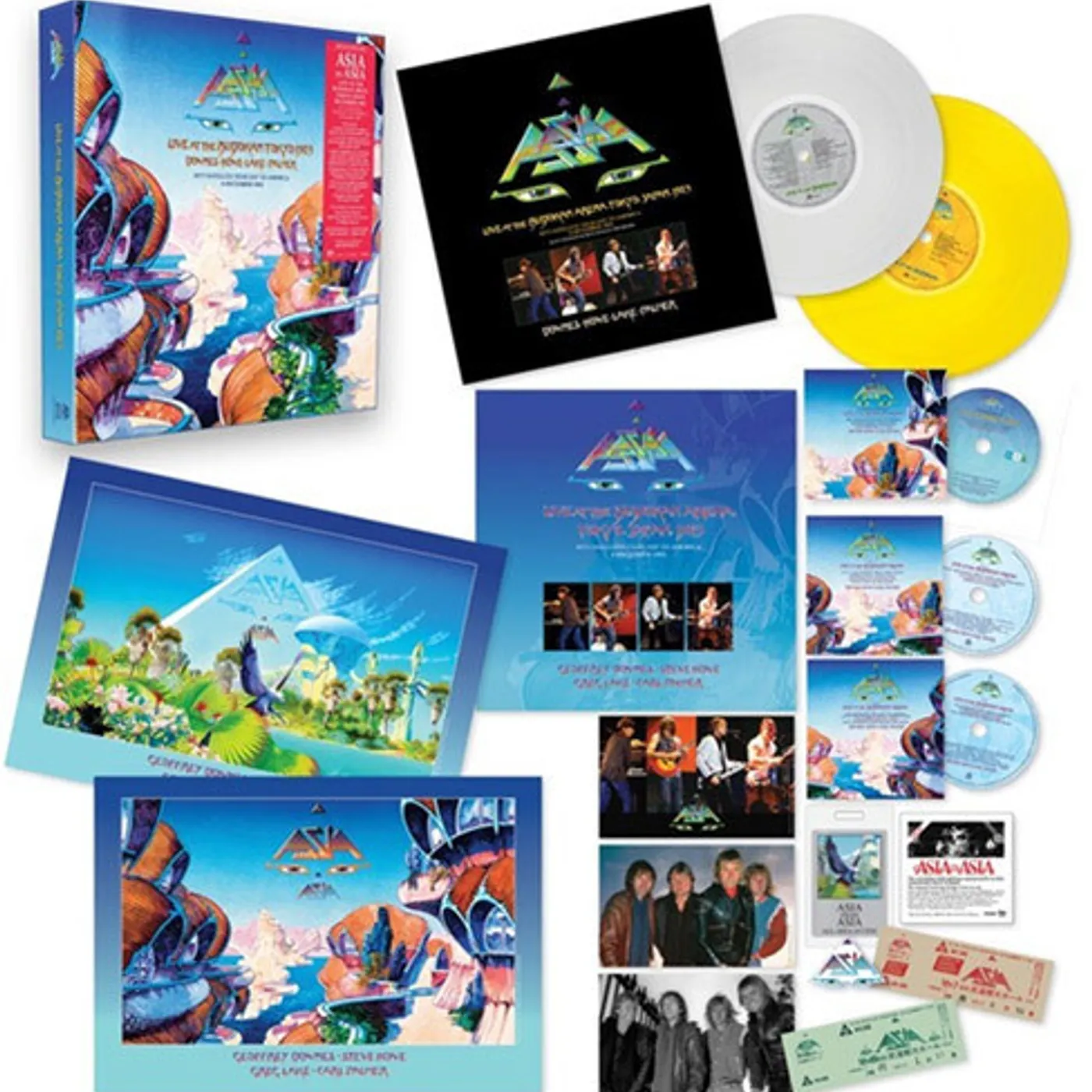 ASIA IN ASIA - LIVE AT THE BUDOKAN TOKYO 1983 Vinyl Record