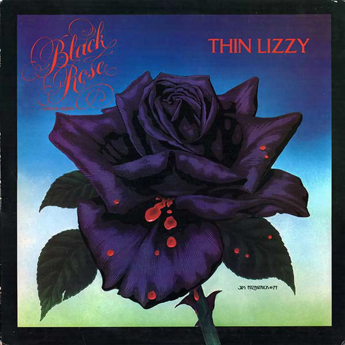 Thin Lizzy Black Rose - A Rock Legend Vinyl Record