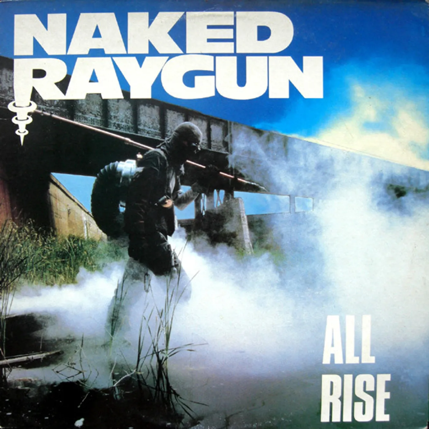 Naked Raygun ALL RISE (WHITE VINYL) Vinyl Record