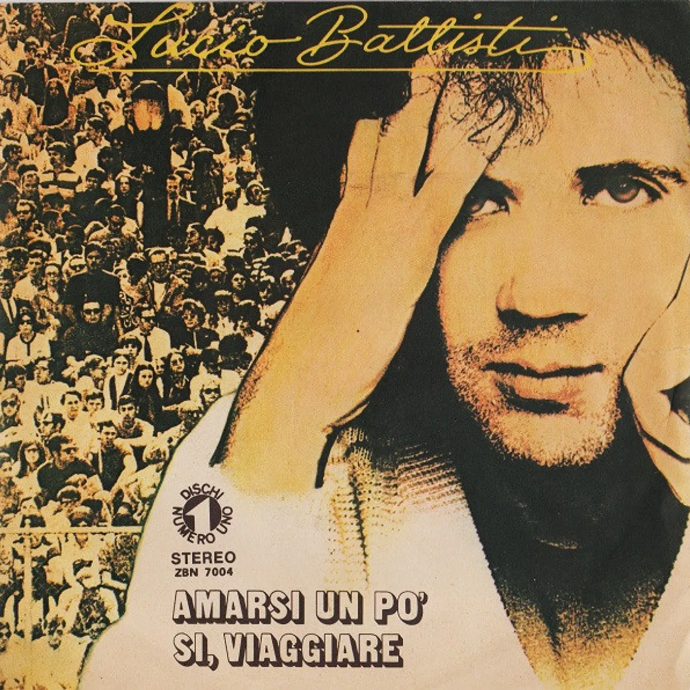 Lucio Battisti Amarsi Un Po / Si Viaggiare Vinyl Record