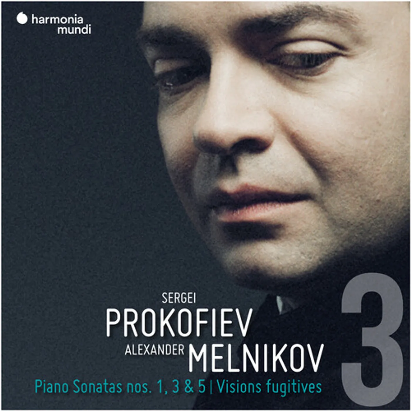 Alexander Melnikov PROKOFIEV: PIANO SONATAS NOS. 1, 3 & 5, VISIONS FUGITIVES CD