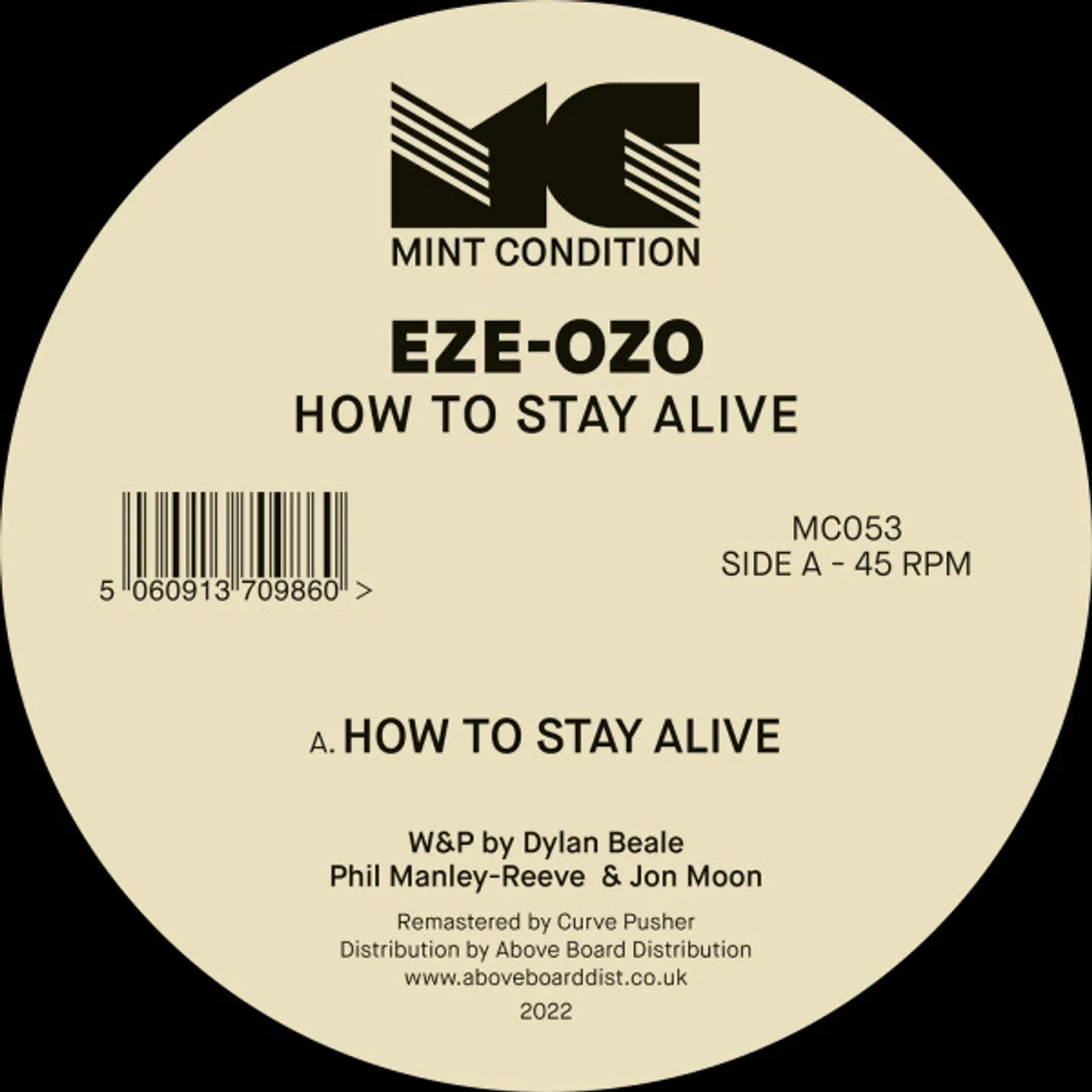 Eze-Ozo How To Stay Alive Vinyl Record