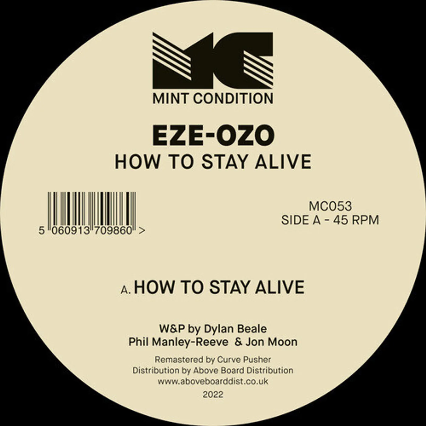 Eze-Ozo How To Stay Alive Vinyl Record