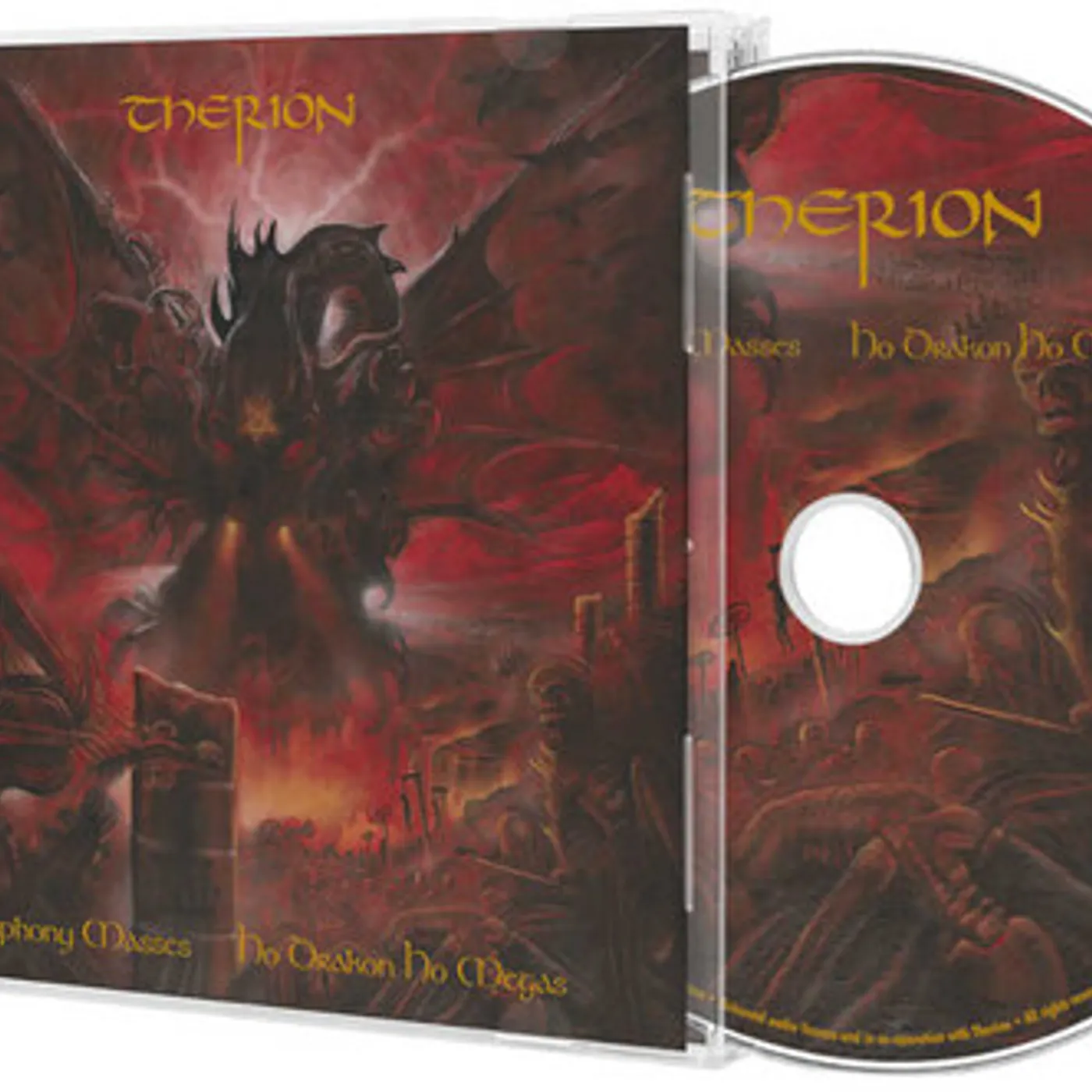 Therion SYMPHONY MASSES: HO DRAKON HO MEGAS CD