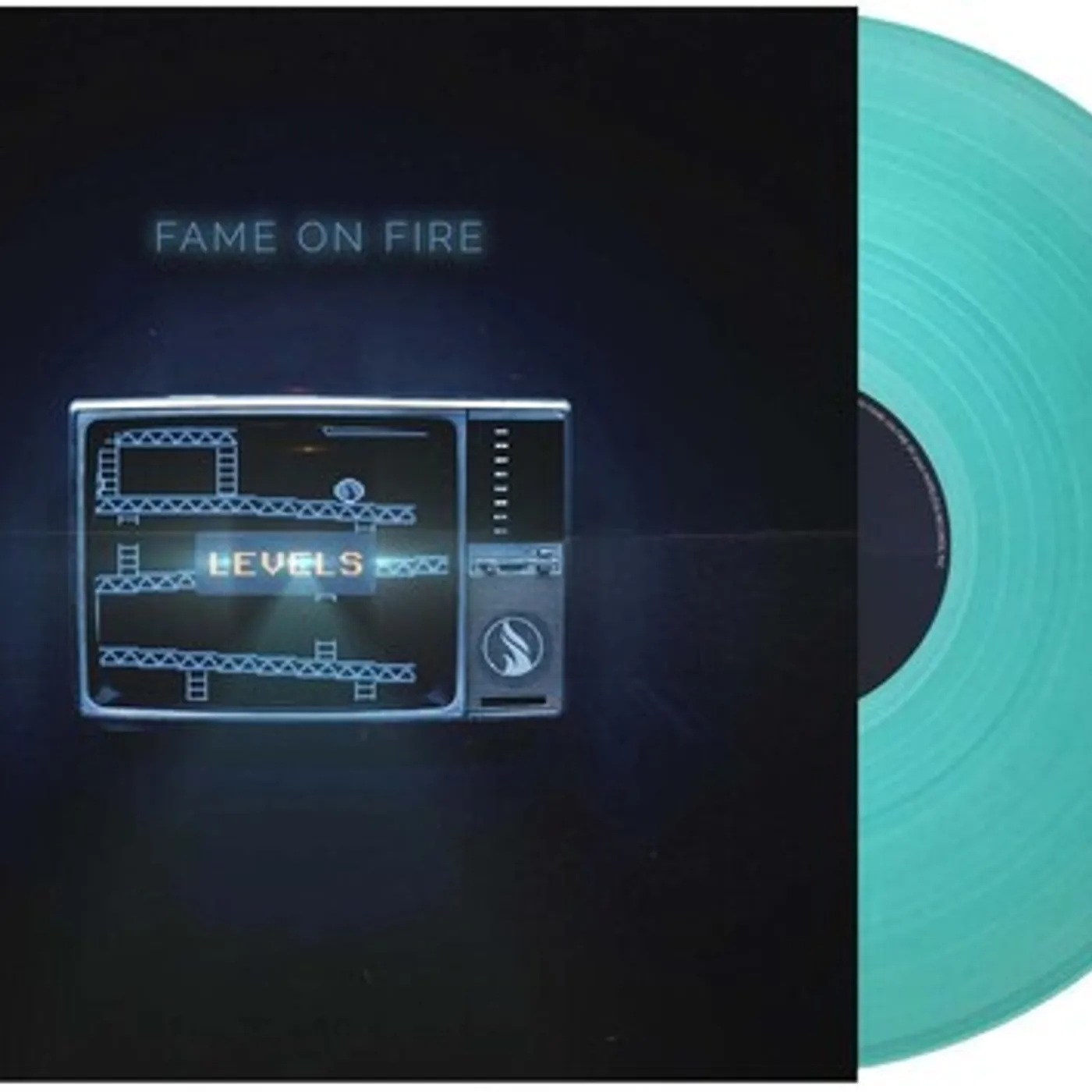 Fame on Fire LEVELS (ELECTRIC BLUE) Vinyl Record - Blue Vinyl, Colored Vinyl