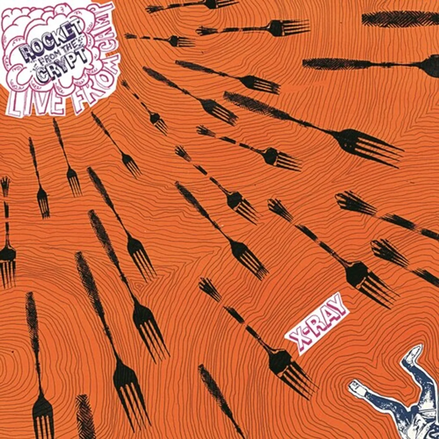 Rocket From The Crypt LIVE FROM CAMP X-RAY (LIMITED EDITION) Vinyl Record