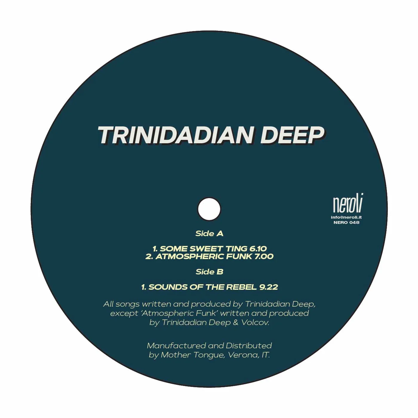 Trinidadian Deep SOME TING SWEET / ATMOSPHERIC FUNK / SOUNDS OF THE Vinyl Record