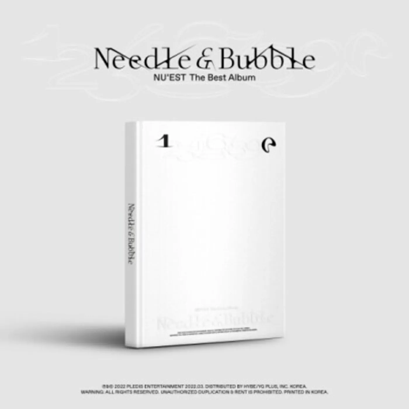 NU'EST (뉴이스트) Needle & Bubble: The Best Album CD