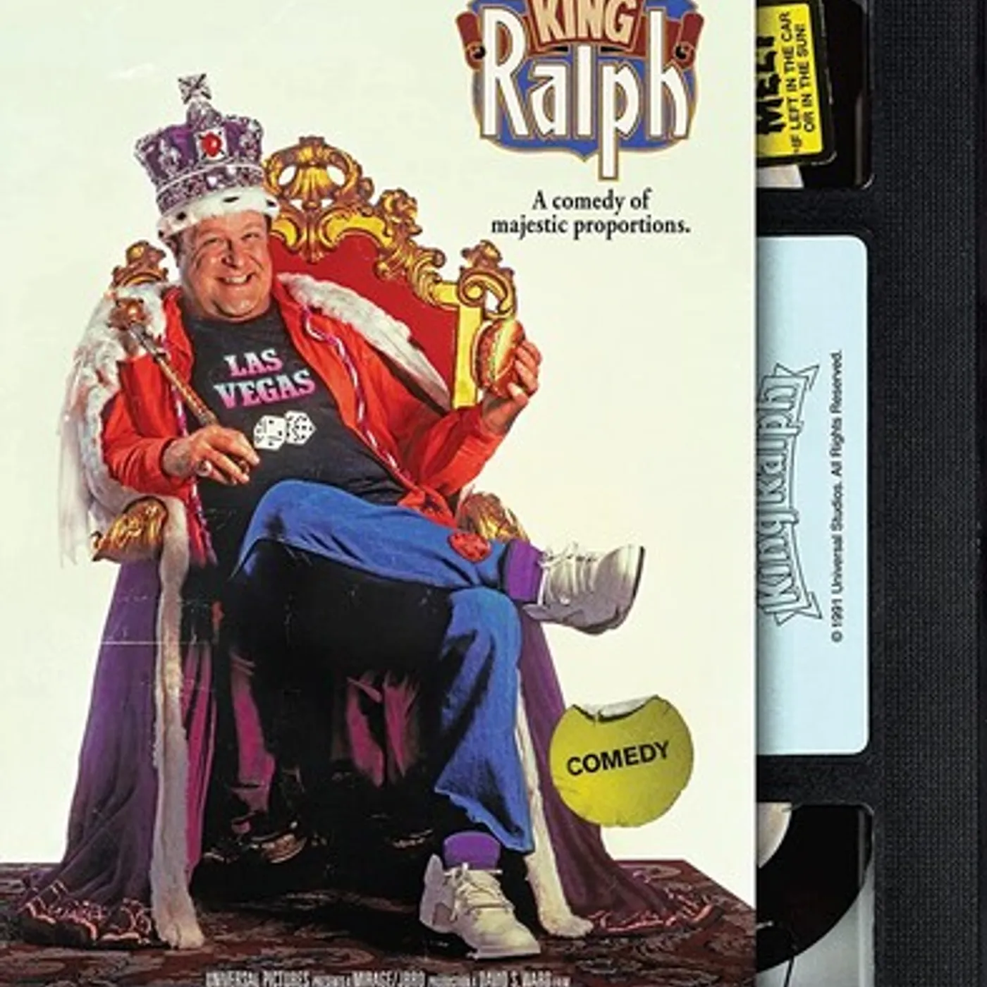 KING RALPH RETRO VHS BD Blu-ray
