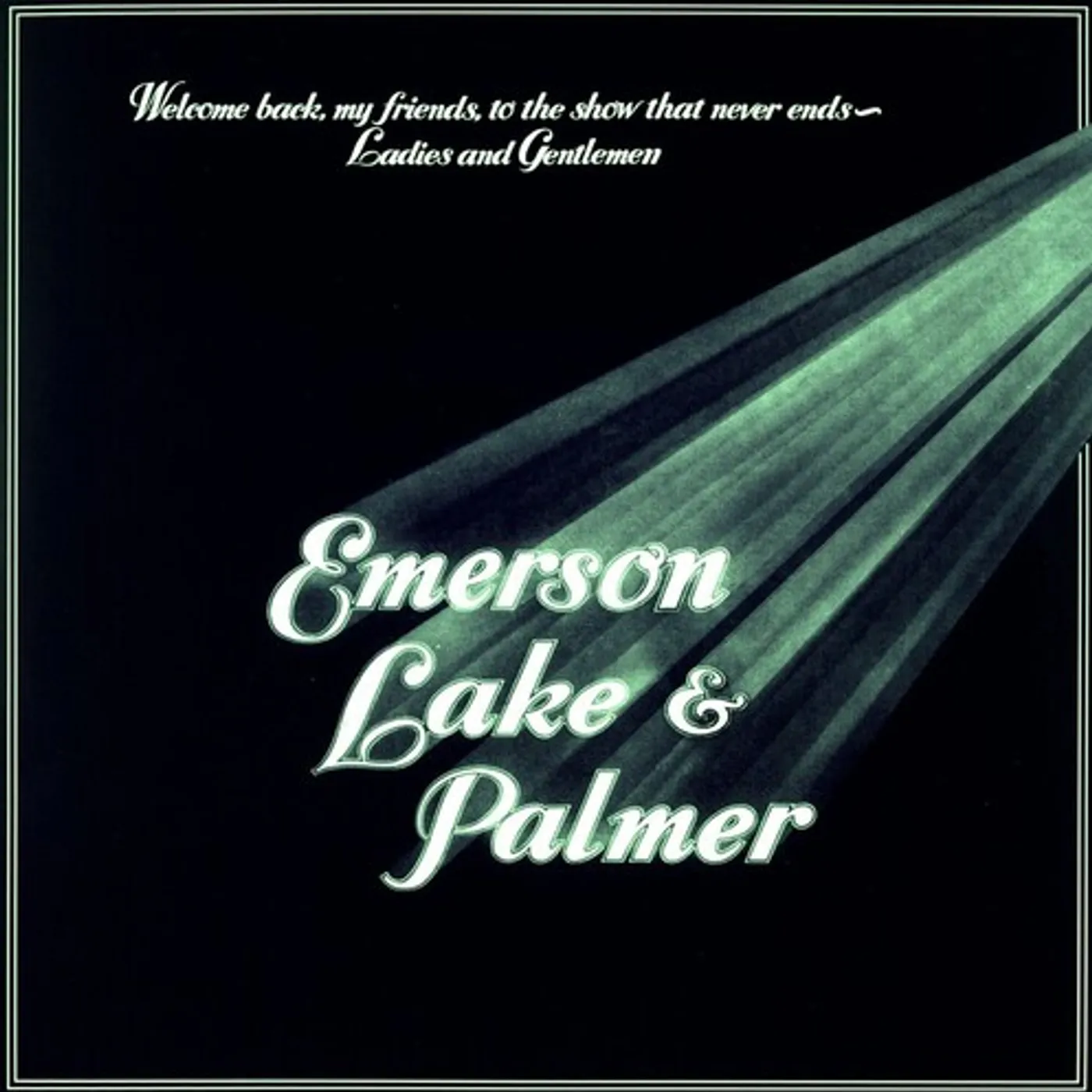 Emerson, Lake & Palmer WELCOME BACK MY FRIENDS TO THE SHOW THAT NEVER END Vinyl Record