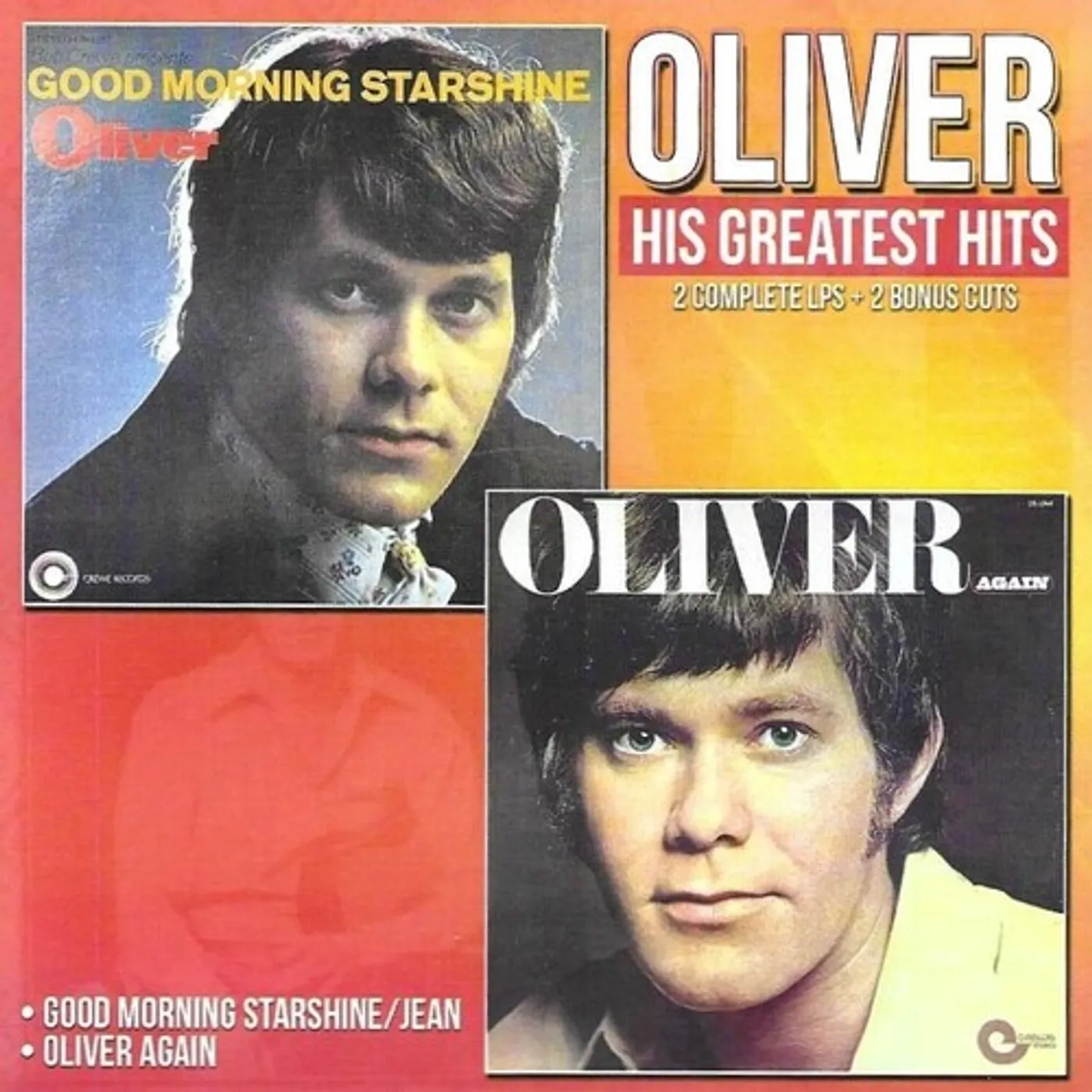 Oliver HIS GREATEST HITS 2 COMPLETE LPS CD