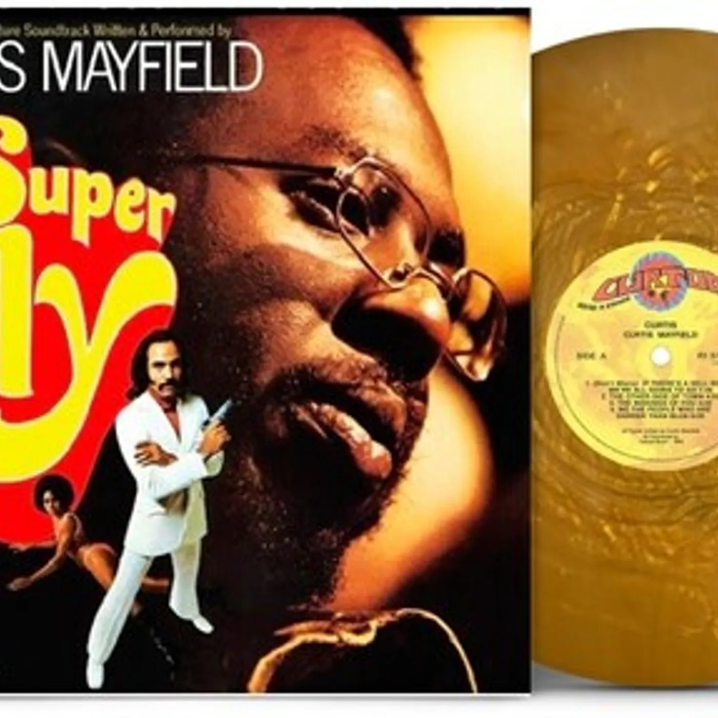 Curtis Mayfield Superfly Vinyl Record