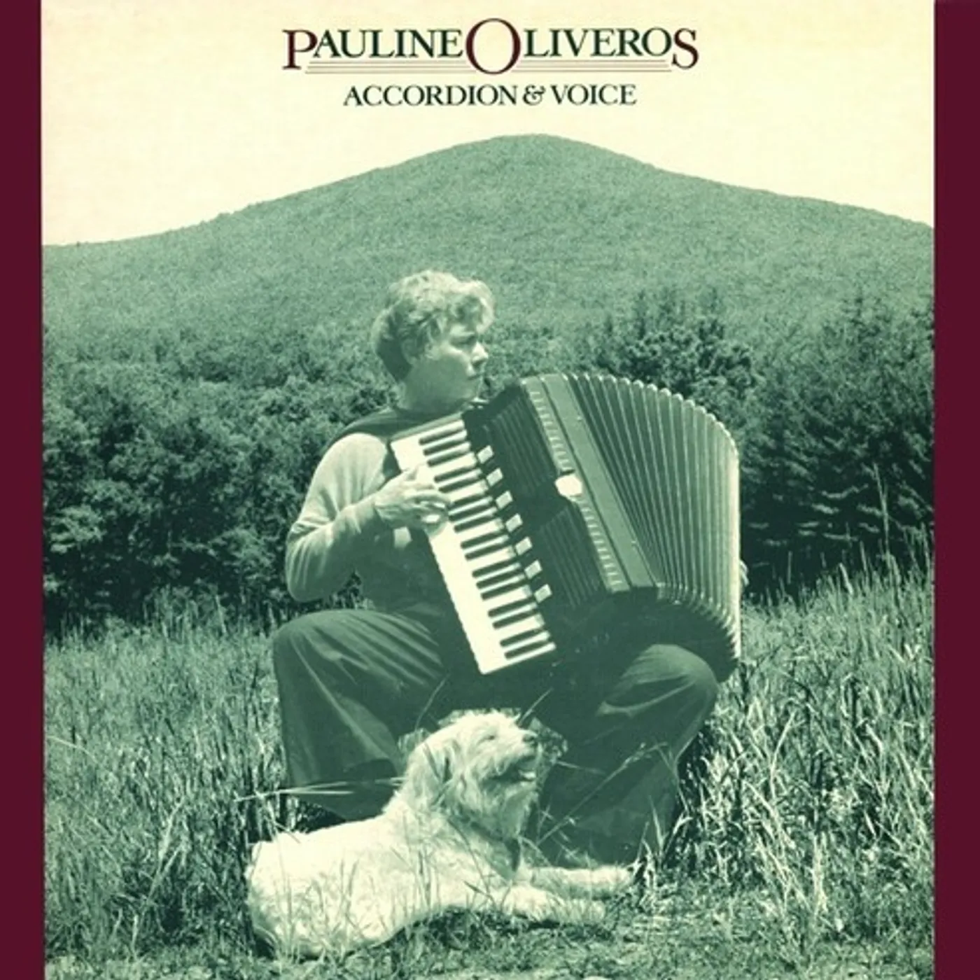 Pauline Oliveros Accordion & Voice Vinyl Record