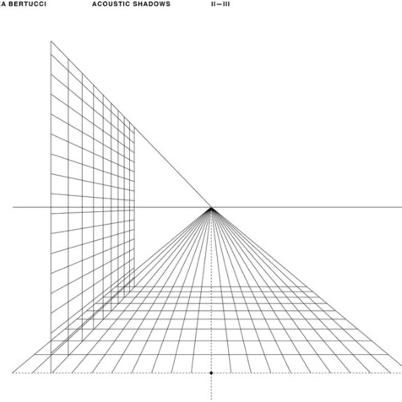 Lea Bertucci ACOUSTIC SHADOWS - BLACK SPLATTER Vinyl Record