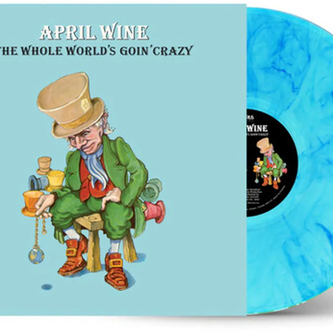 April Wine WHOLE WORLD'S GOING CRAZY Vinyl Record
