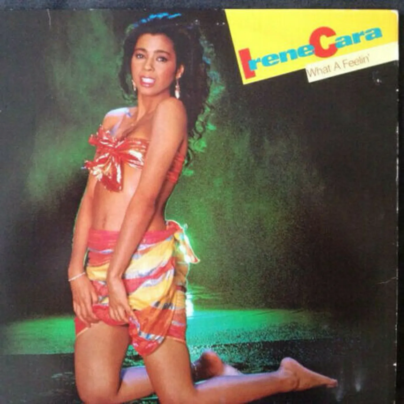 Irene Cara WHAT A FEELIN Vinyl Record