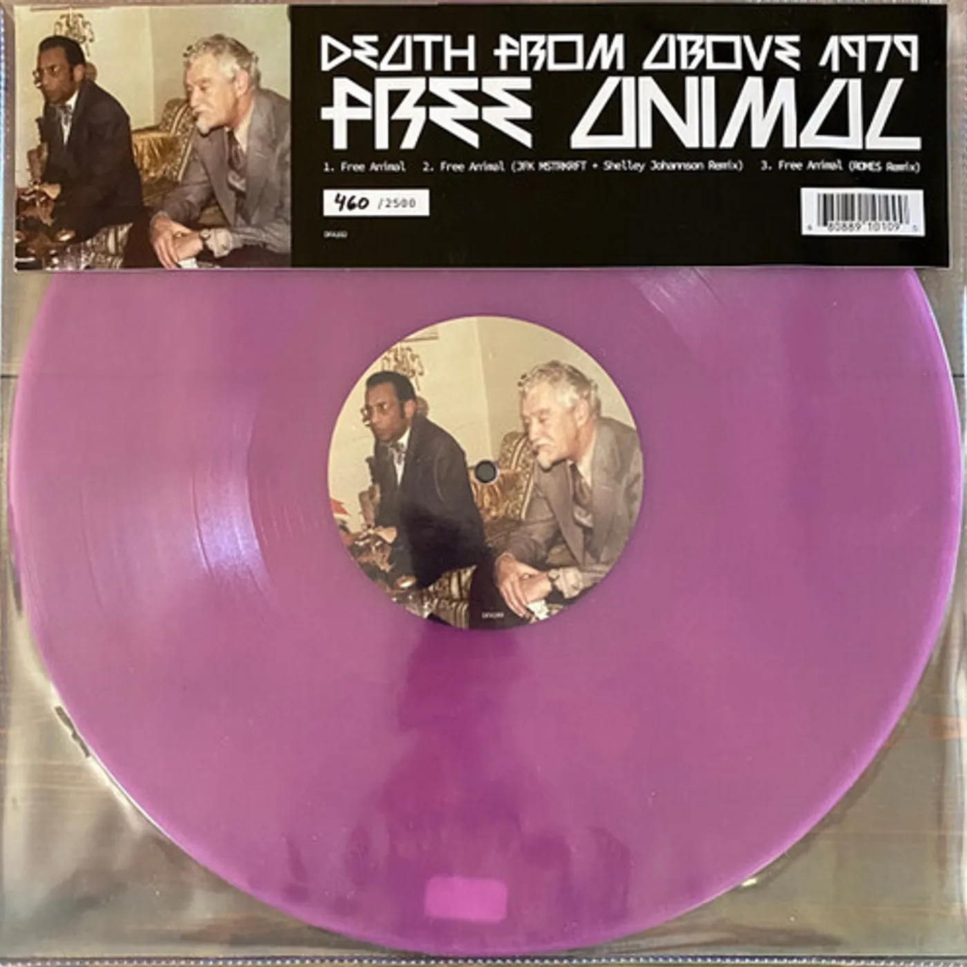 Death From Above 1979 Free Animal Vinyl Record