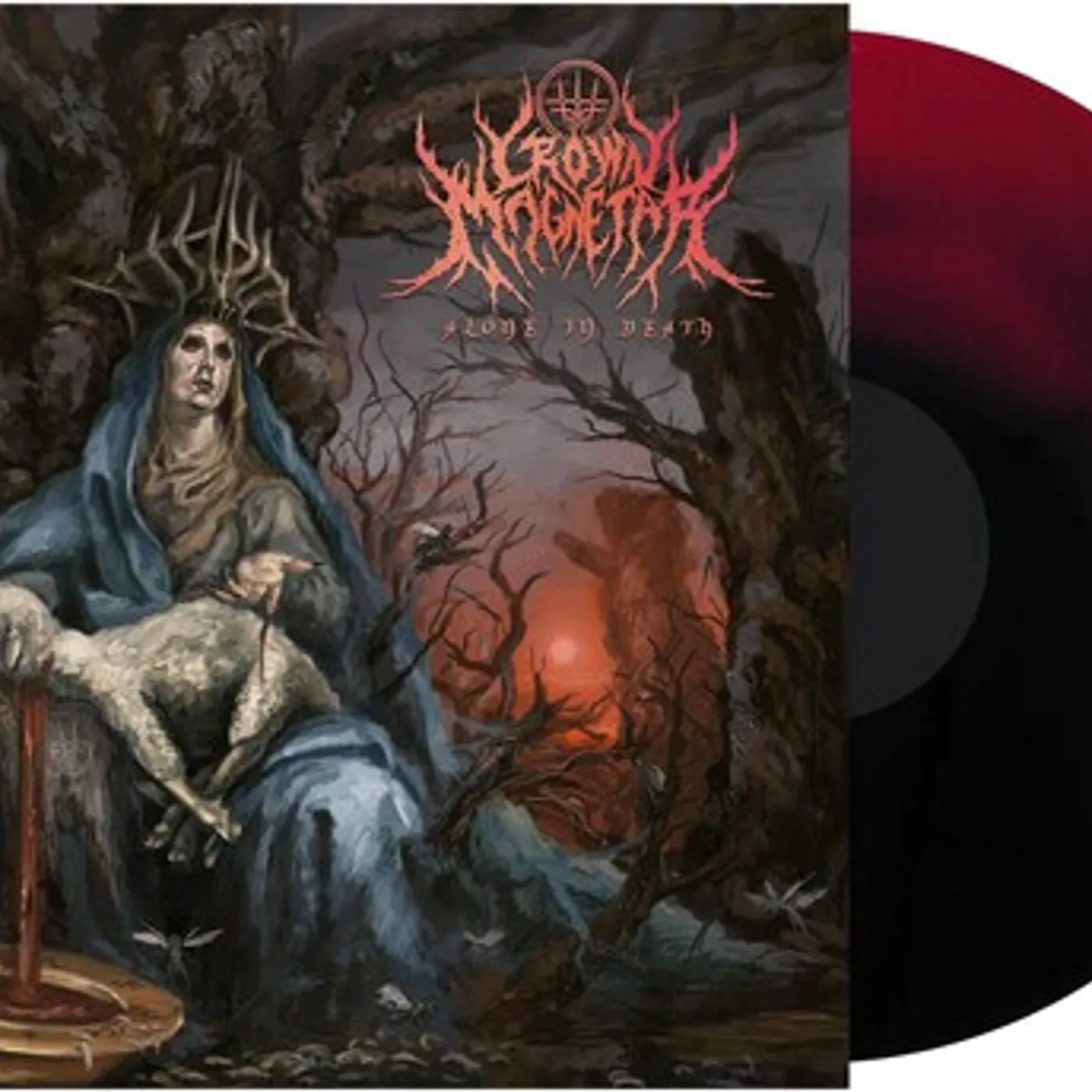 Crown Magnetar Alone in Death Vinyl Record