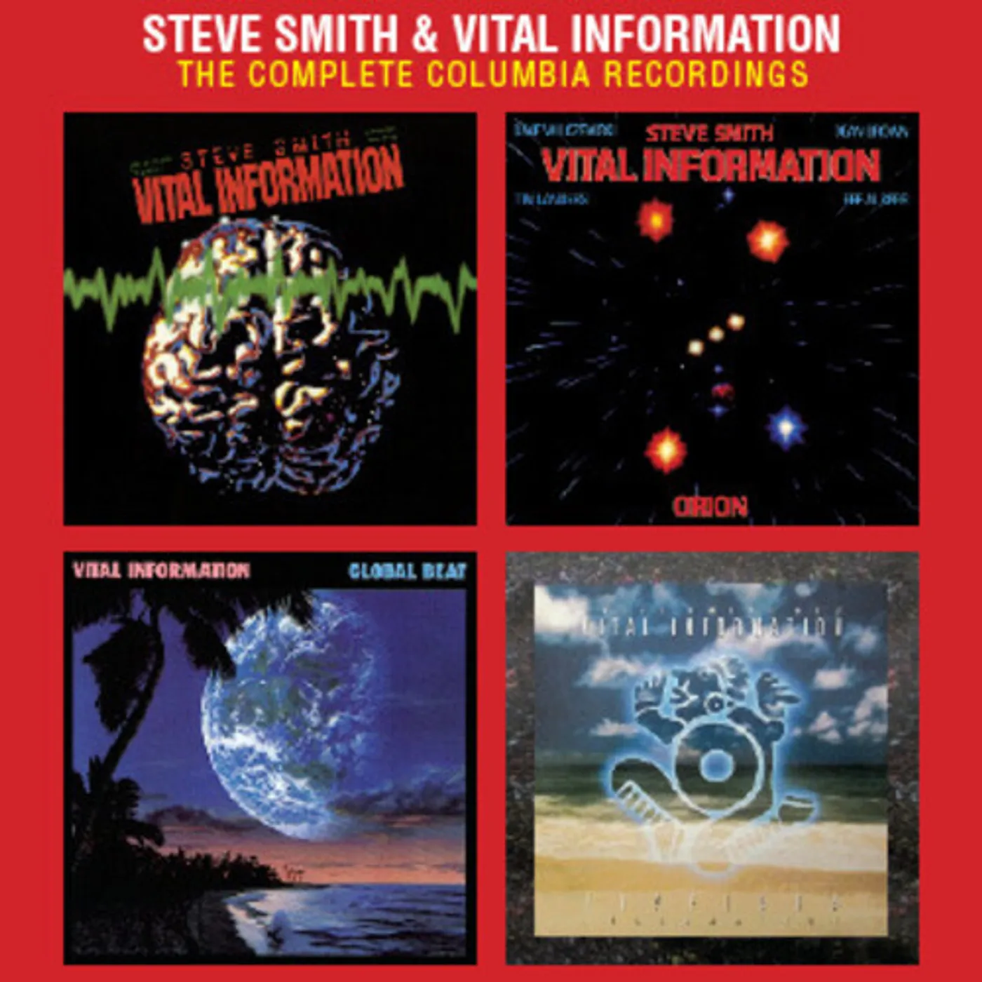 Steve Smith & Vital Information COMPLETE COLUMBIA RECORDINGS (4 CD) CD