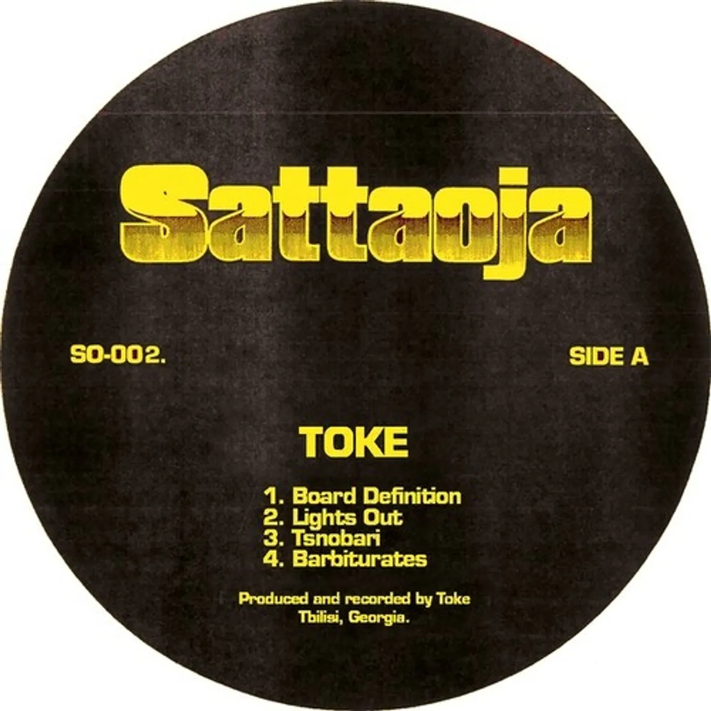 Toke Sattaoja 02 Vinyl Record