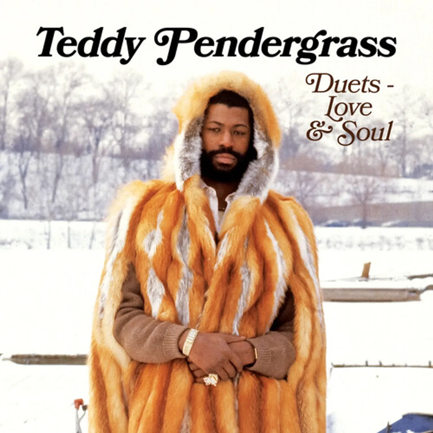 Teddy Pendergrass Duets - Love & Soul - White Vinyl Record