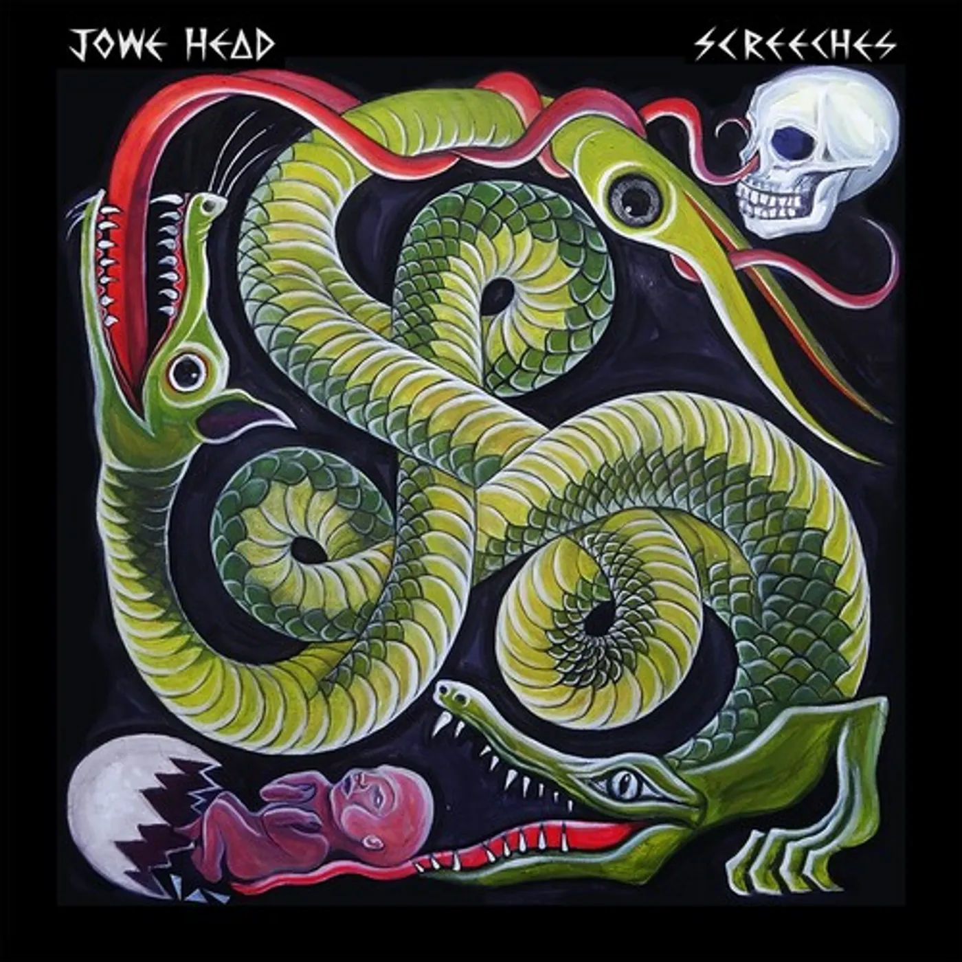 Jowe Head Screeches Vinyl Record