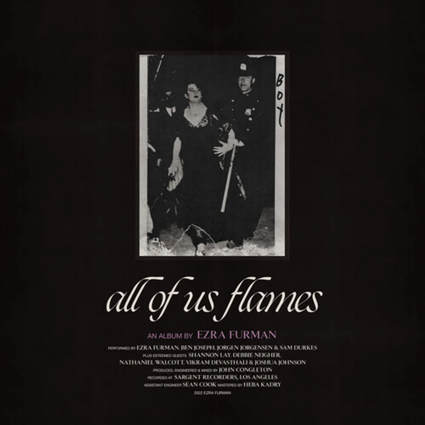 Ezra Furman ALL US FLAMES CD