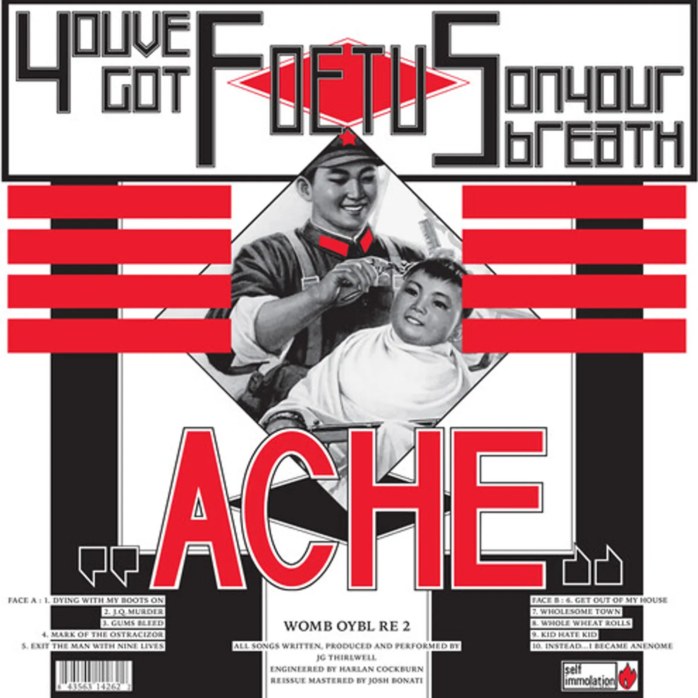 Foetus ACHE Vinyl Record