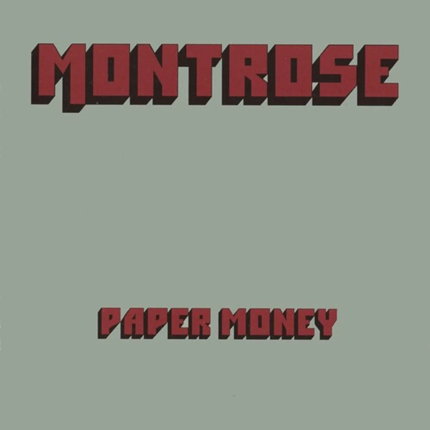 Montrose Paper Money vinyl record