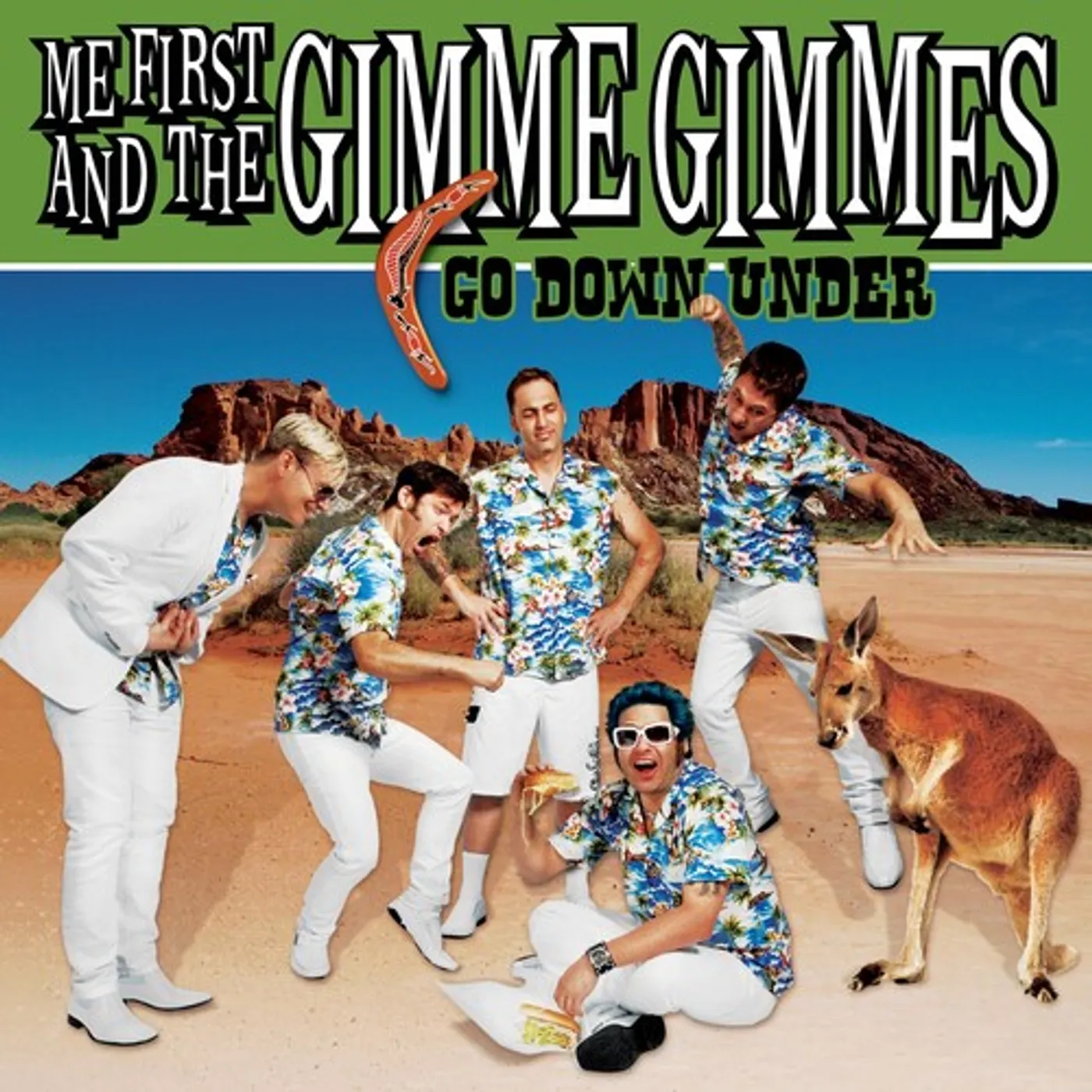 Me First and the Gimme Gimmes GO DOWN UNDER Vinyl Record