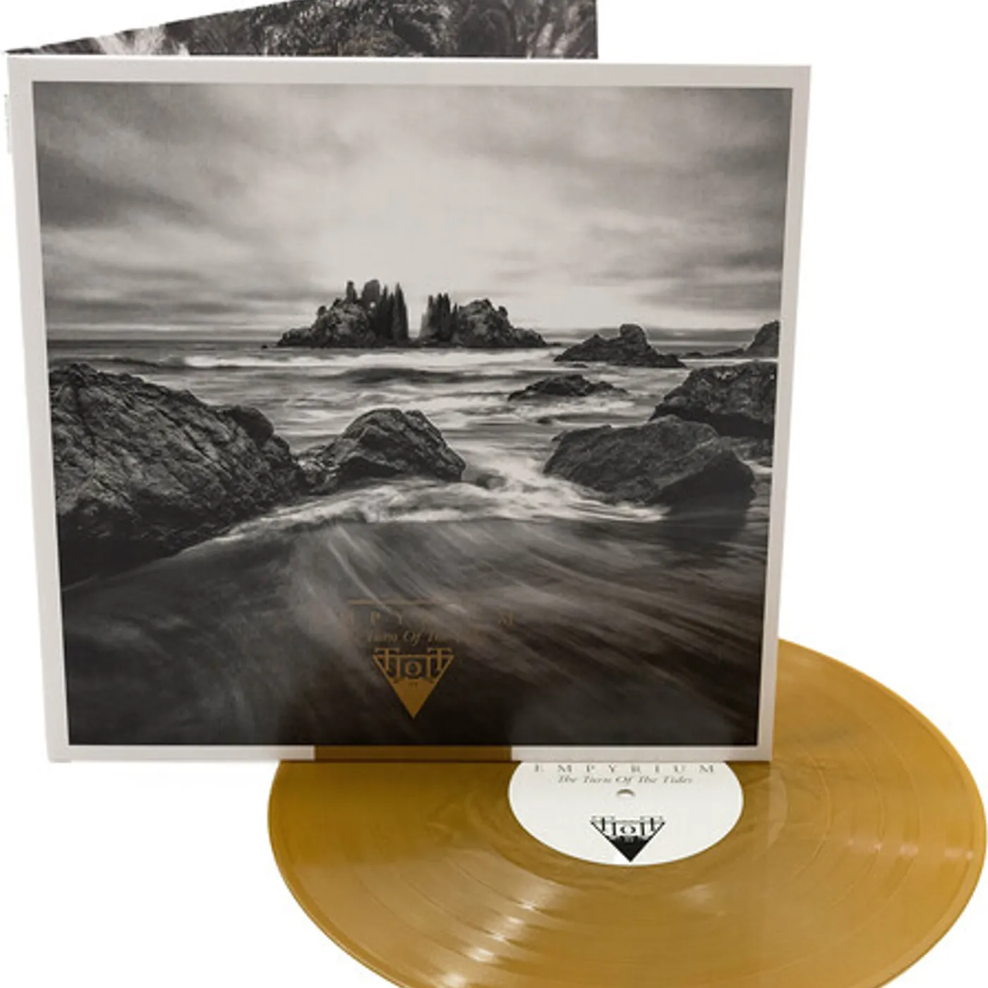 Empyrium TURN OF THE TIDES - GOLD Vinyl Record