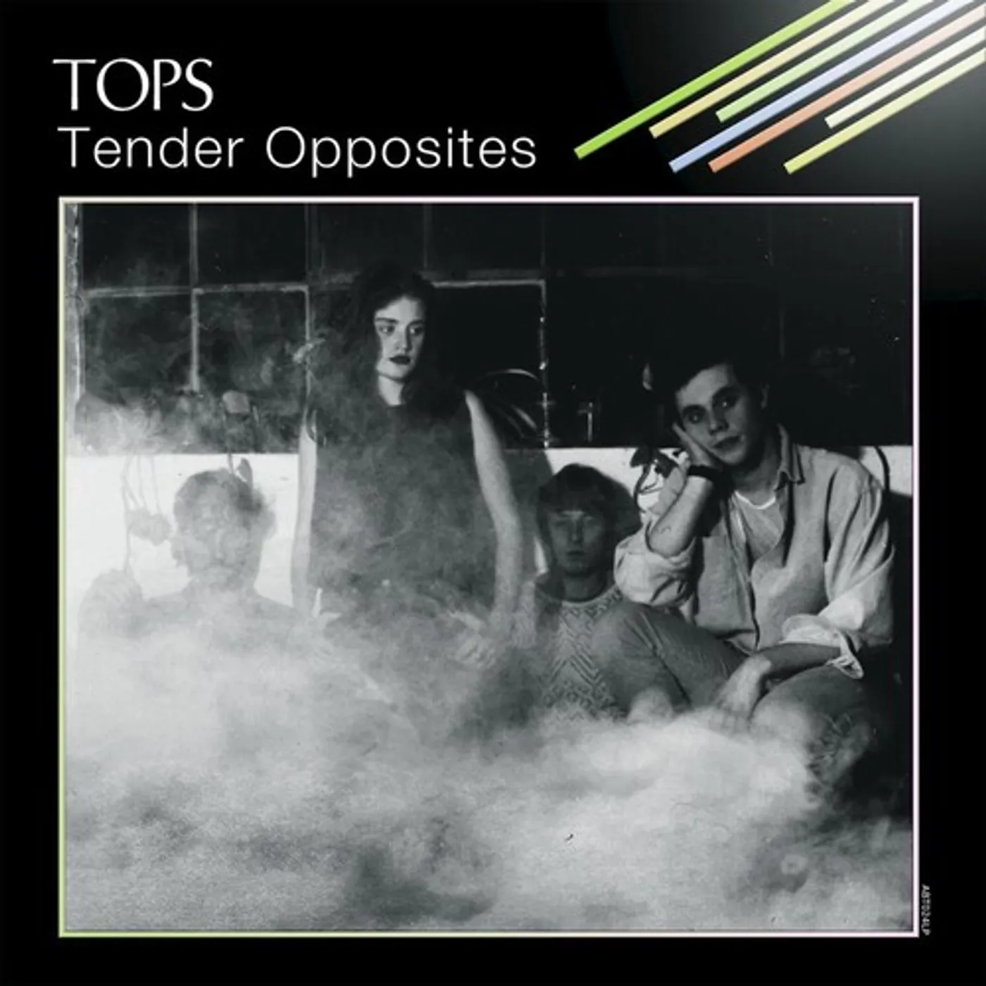 TOPS TENDER OPPOSITES (10TH ANNIVERSARY) - CLOUDY BLUE Vinyl Record