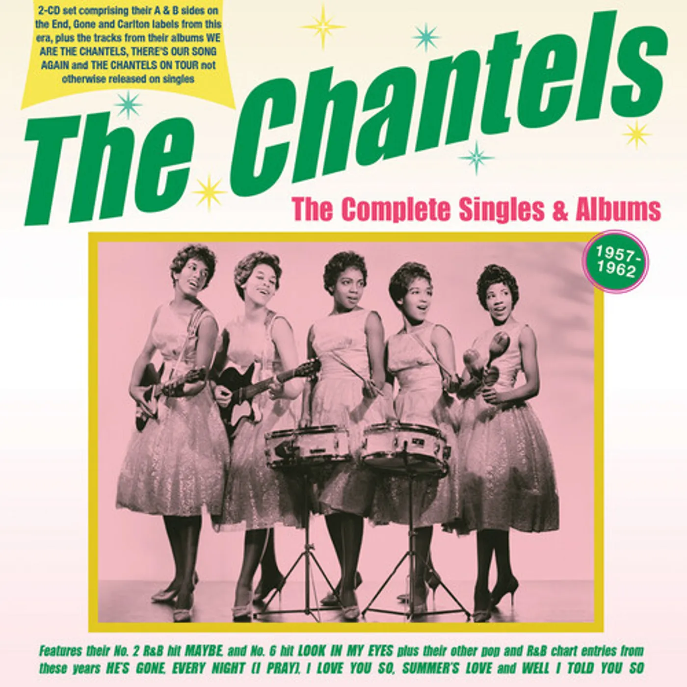The Chantels COMPLETE SINGLES & ALBUMS 1957-62 CD