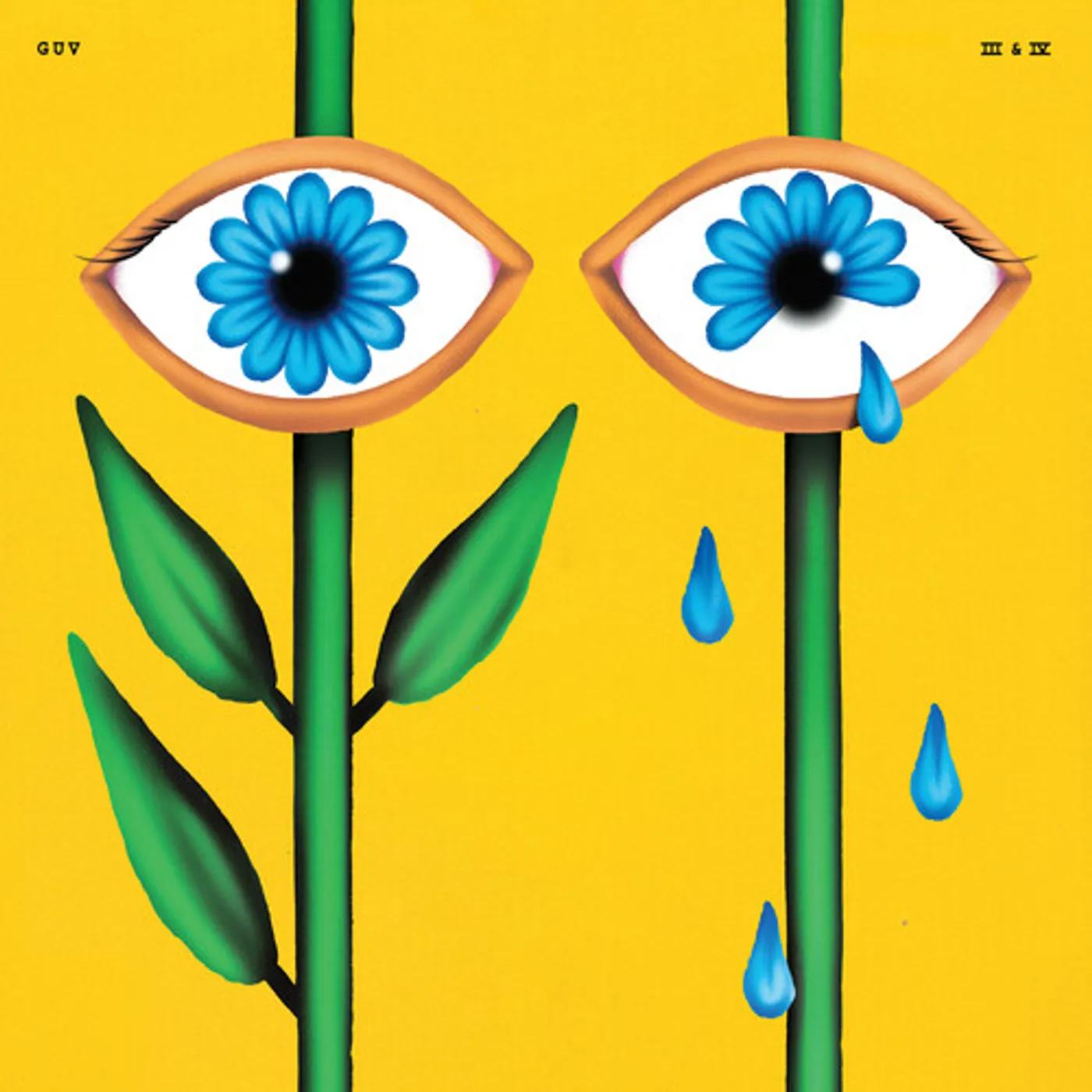 Young Guv GUV III & IV - YELLOW Vinyl Record