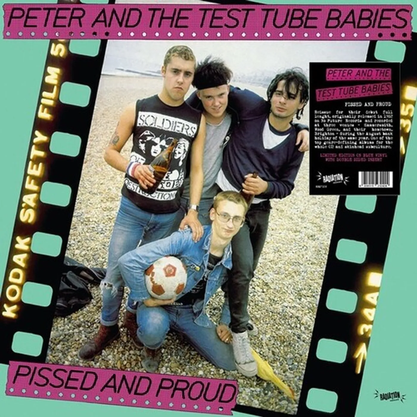 Peter and the Test Tube Babies Pissed And Proud Vinyl Record