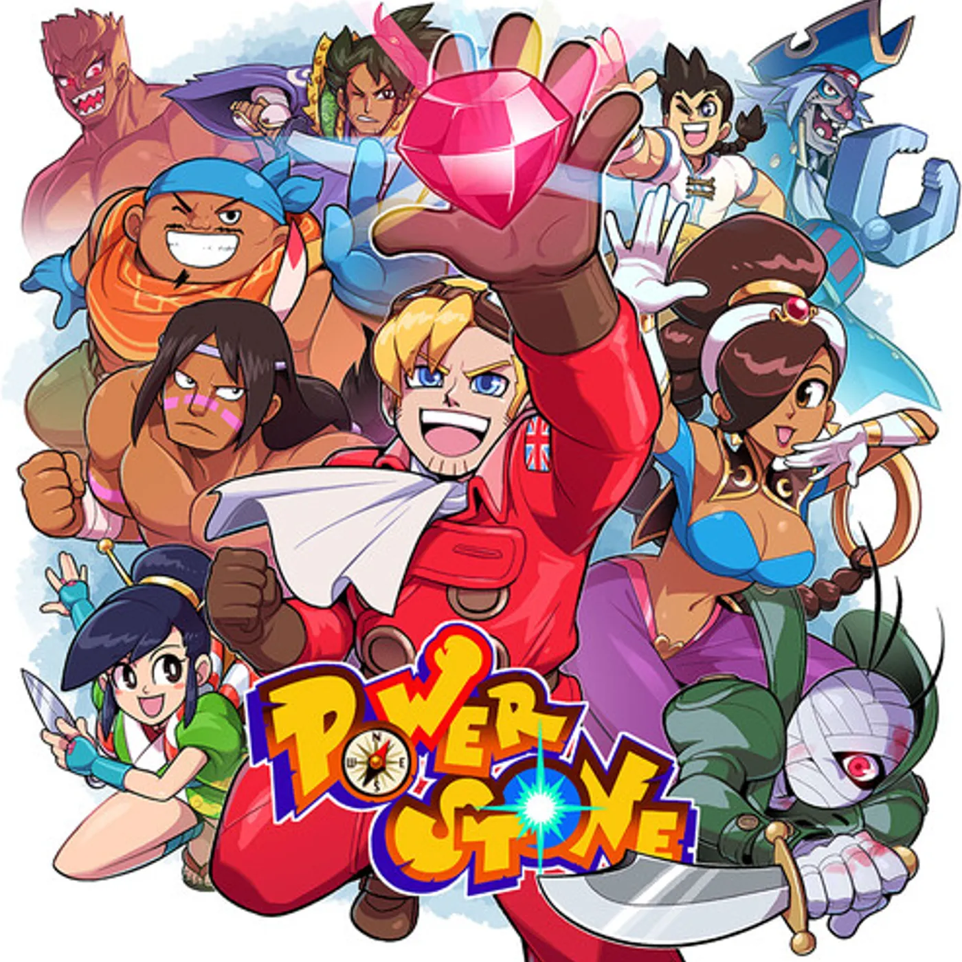 Tetsuya Shibata POWER STONE (ORIGINAL SOUNDTRACK) - SPLATTER Vinyl Record