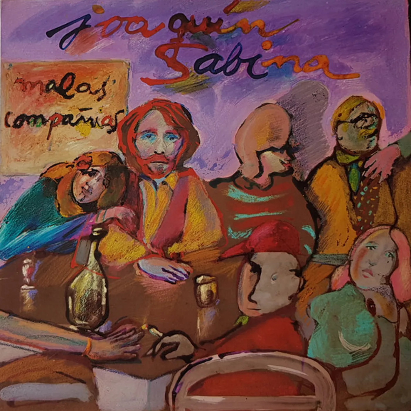 Joaquín Sabina Malas Companias Vinyl Record