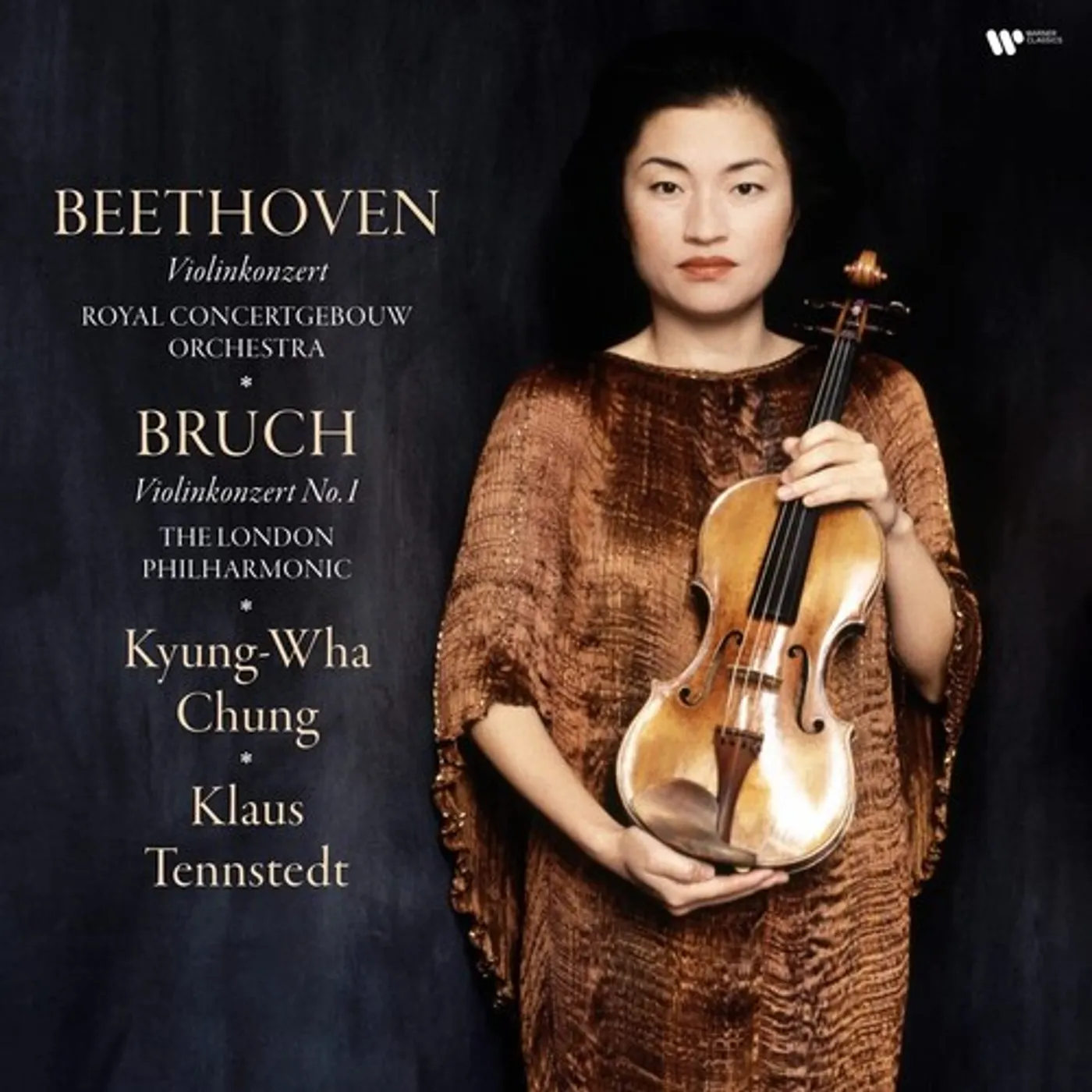 Kyung Wha Chung BEETHOVEN & BRUCH VIOLIN CONCERTOS Vinyl Record