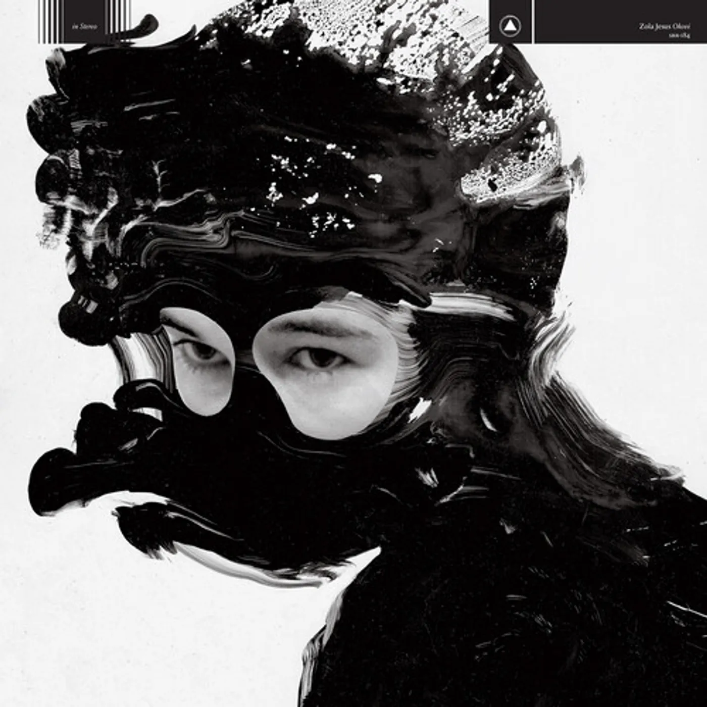 Zola Jesus OKOVI - 15 YEAR EDITION - CLEAR & BLACK SPLATTER Vinyl Record