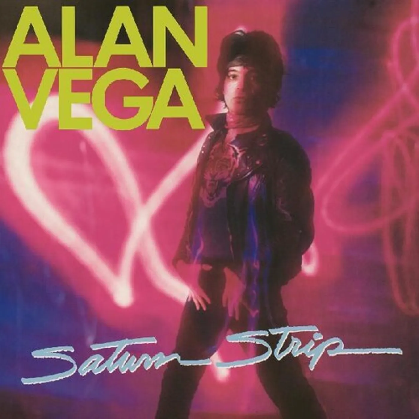 Alan Vega Saturn Strip Vinyl Record