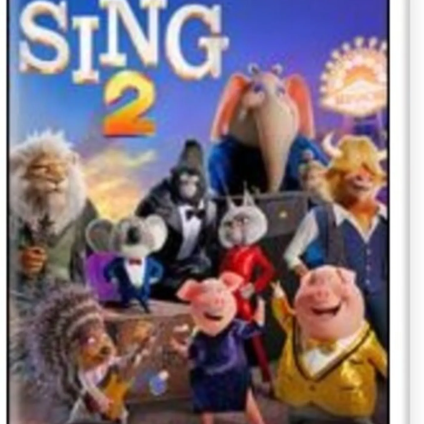 SING 2 DVD