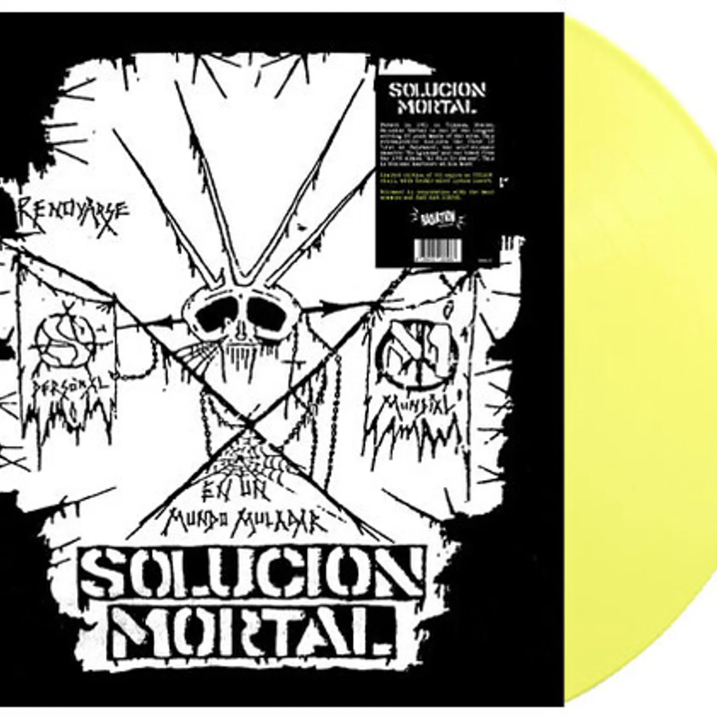 Solucion Mortal Vinyl Record