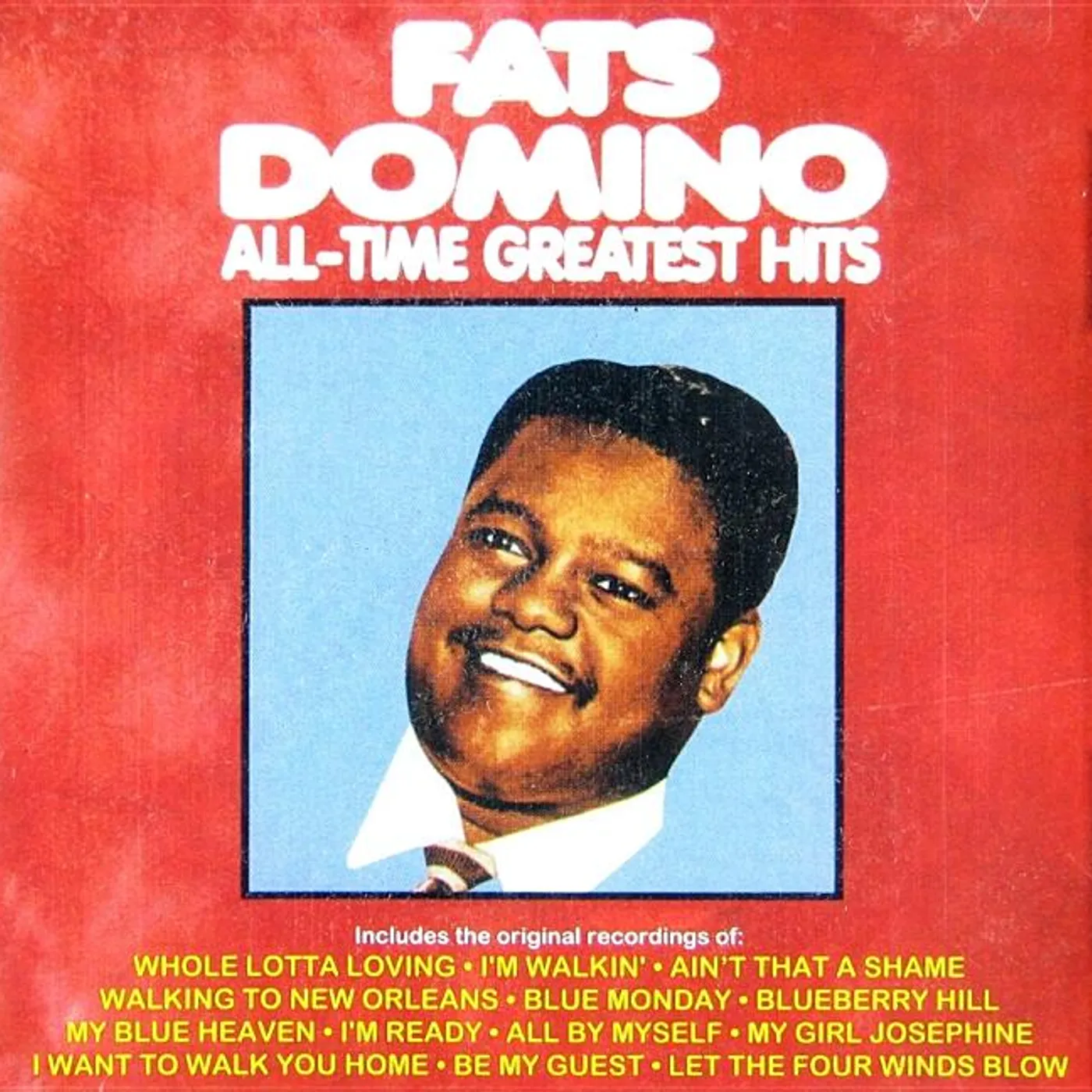 Fats Domino All-time Greatest Hits Vinyl Record