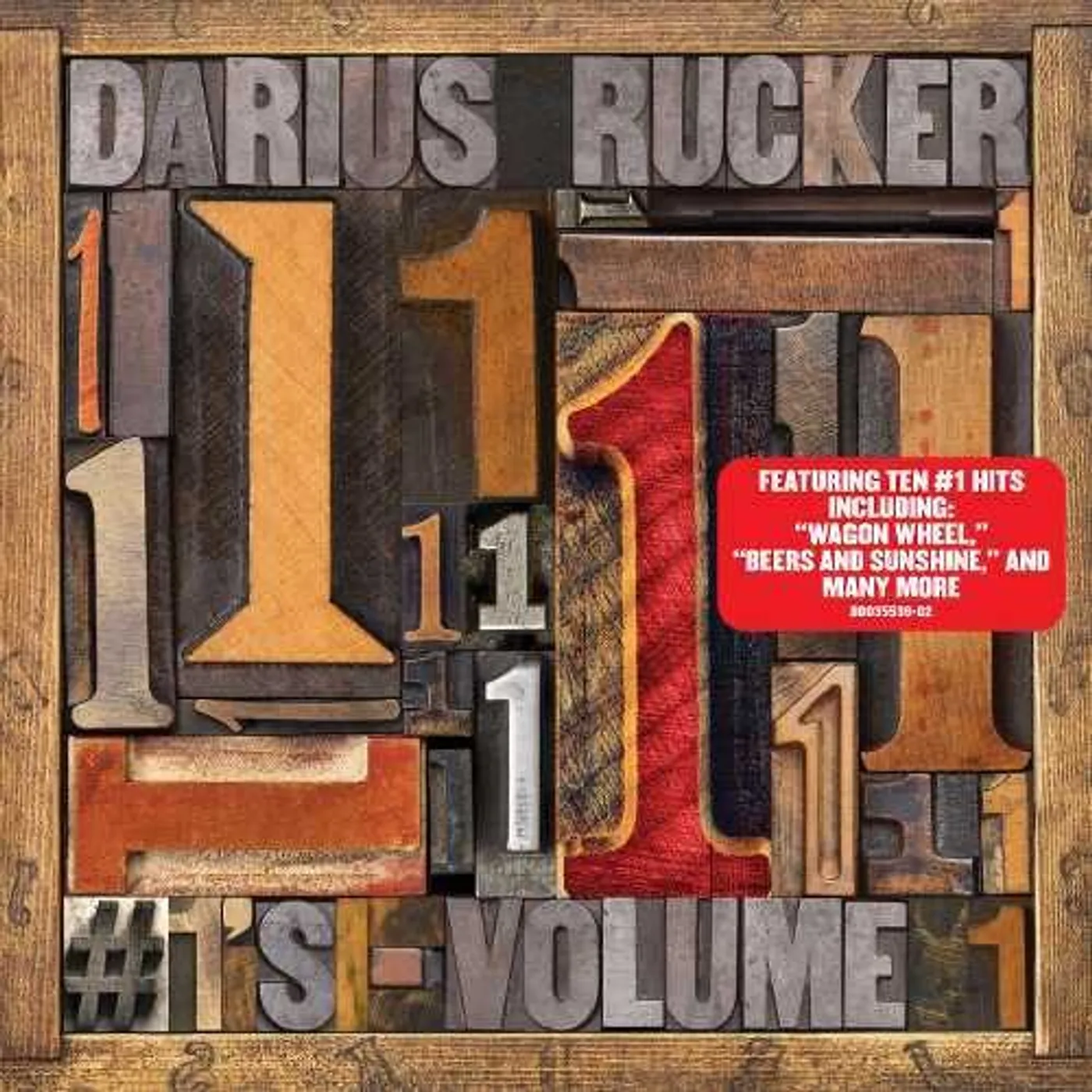Darius Rucker #1'S VOLUME 1 CD