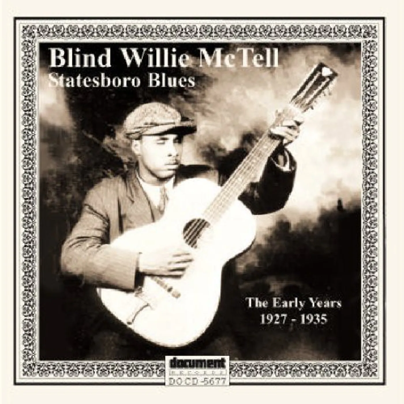 Blind Willie McTell STATESBORO BLUES: THE EARLY YEARS (1927-1935) CD