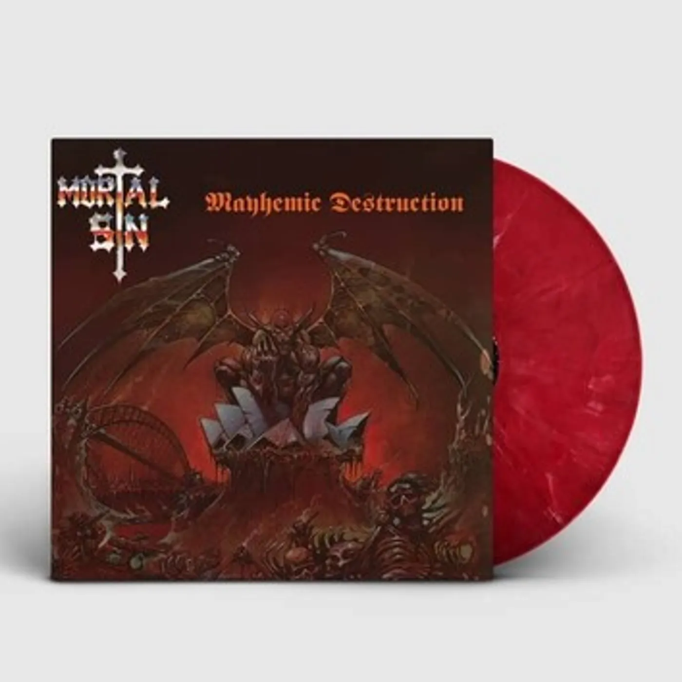 Mortal Sin Mayhemic Destruction Vinyl Record